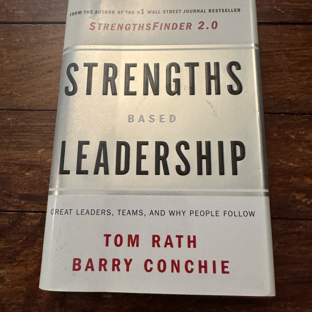 Strengths Based Leadership Book